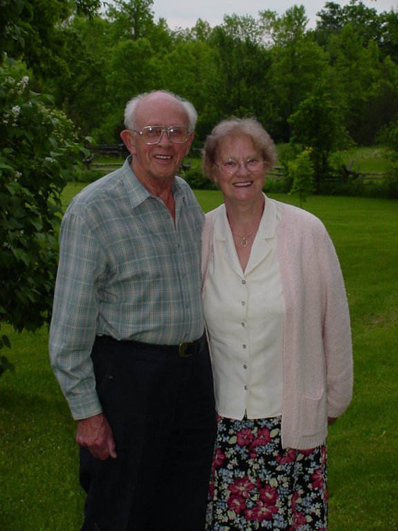 Jack and Margaret Hamstra, 2003