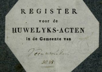 Marriage Register 1815